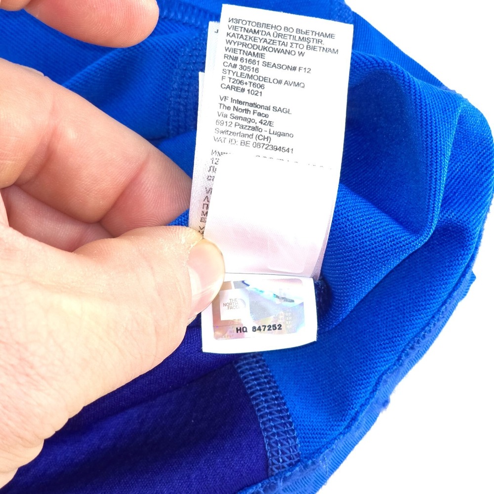 The North Face Shirt Mens XL Crew Neck Gorpcore Vaporwick Logo Activewear Preppy - Picture 10 of 16